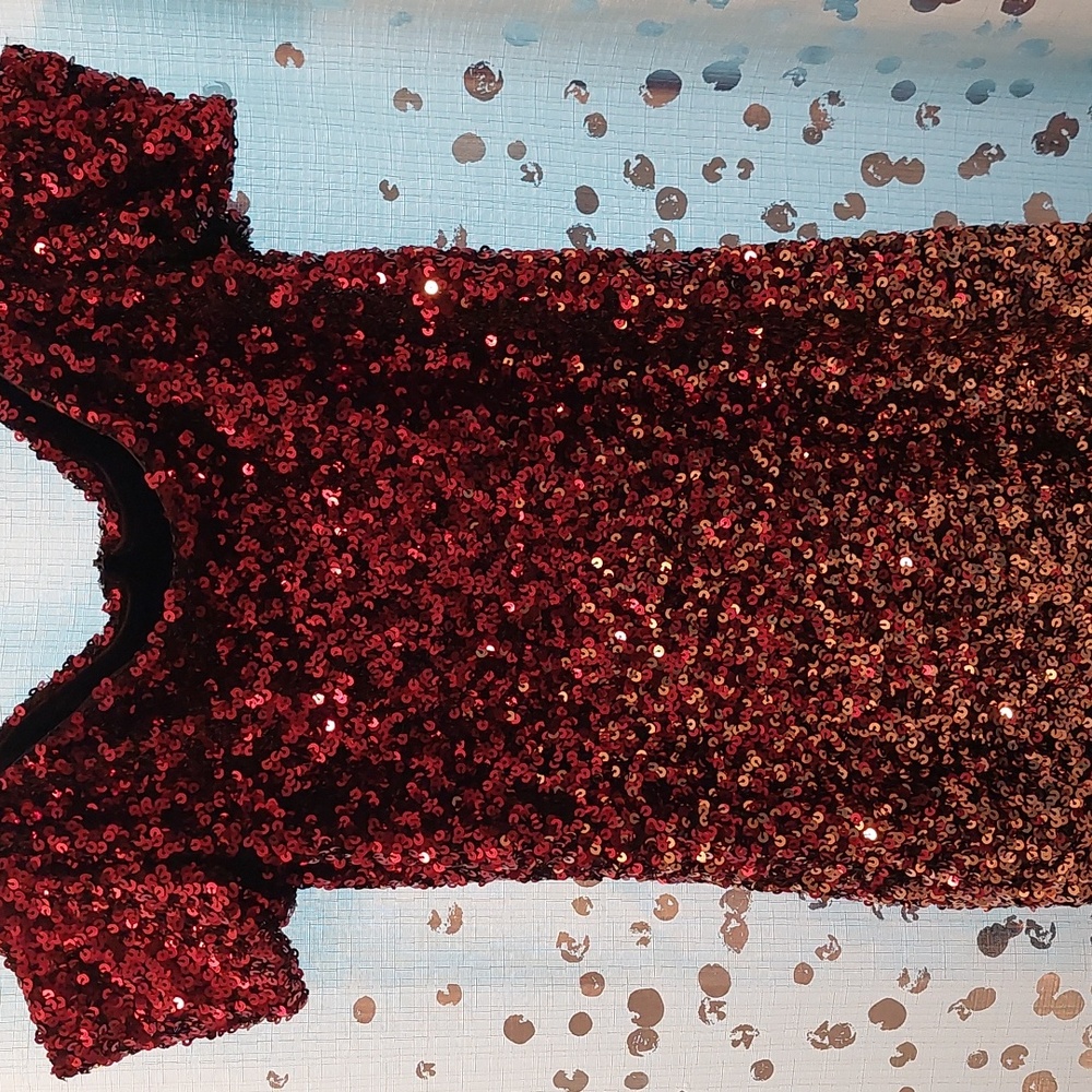 Glitter cocktail dress